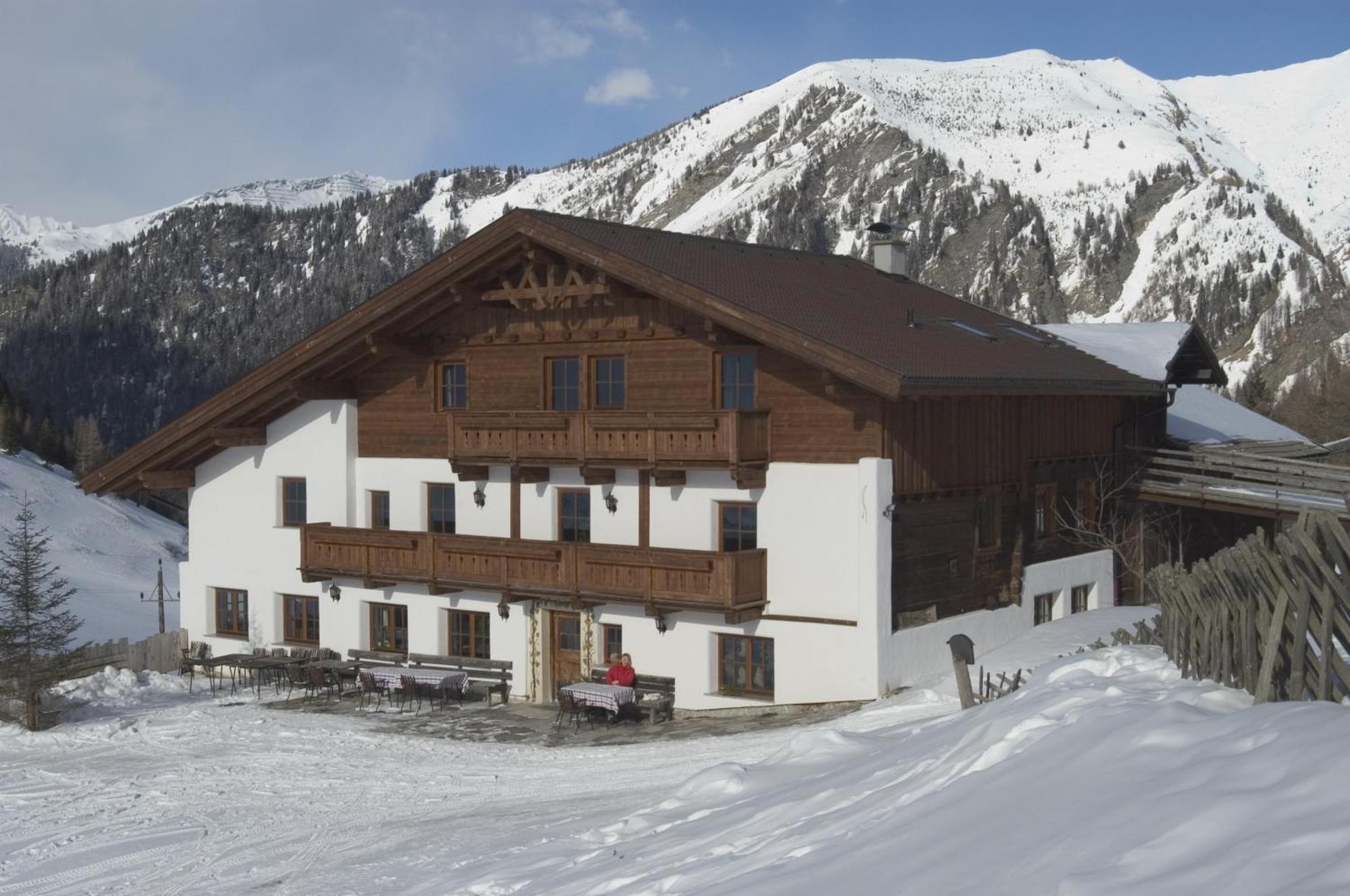 Berggasthof Steckholzer Sankt Jodok am Brenner Buitenkant foto